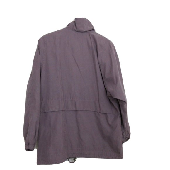 London Fog Limited Edition Jacket Size Small Plum All Weather Lined Zipper Snap - Picture 2 of 9